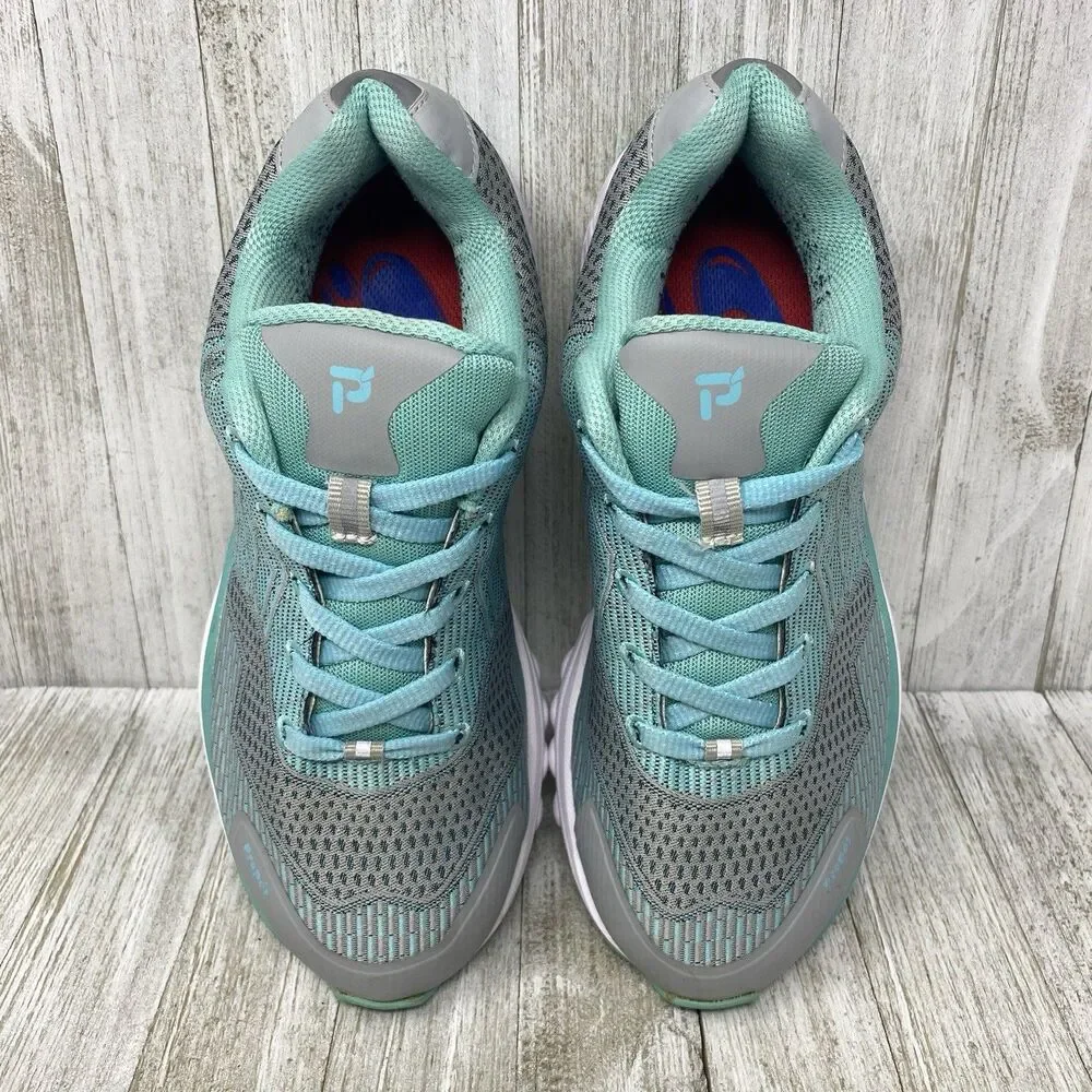 PROPET ONE Grey/Mint Women's 7.5 W(D) Walking Diabetic Stability Shoe WAA102M - Picture 3 of 10